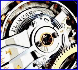 Display Back Main Liner Case RR Pocket Watch Hamilton 992-E Elinvar Serviced