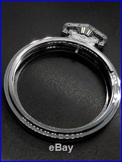 Display Salesman 18s Pocket Watch CASE for Railroad, Lever Set, or Stem Set SP