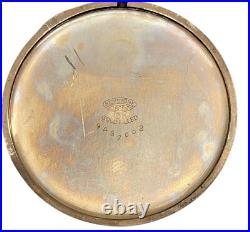 Doxa 10kgf Slim & Sleek Wind Pocket Watch Vintage 43mm Case Second Hand Swiss