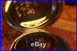 ELGIN, 16 size, Very Heavy 14 Kt Solid Gold Hunters Case