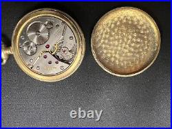 ELGIN 341 pocket watch with 17 jewels works great