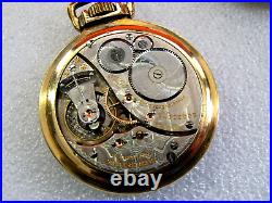 ELGIN Father Time 21J Railroad Grade Pocket watch 10K gf Case Double Roller