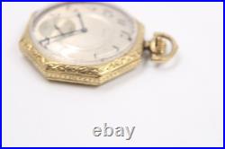ELGIN POCKET WATCH 30504320 SUPREME I. W. C. CO. Gold Filled Case Winds / Ticks