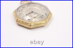 ELGIN POCKET WATCH 30504320 SUPREME I. W. C. CO. Gold Filled Case Winds / Ticks