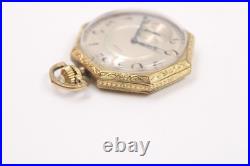 ELGIN POCKET WATCH 30504320 SUPREME I. W. C. CO. Gold Filled Case Winds / Ticks