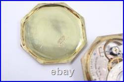 ELGIN POCKET WATCH 30504320 SUPREME I. W. C. CO. Gold Filled Case Winds / Ticks