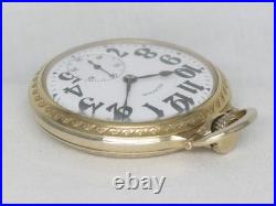EX. FINE ILLINOIS 23 JEWEL BUNN SPECIAL POCKET WATCH With MODEL 29 CASE, SERVICED