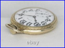 EX. FINE ILLINOIS 23 JEWEL BUNN SPECIAL POCKET WATCH With MODEL 29 CASE, SERVICED