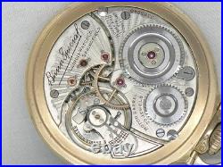 EX. FINE ILLINOIS 23 JEWEL BUNN SPECIAL POCKET WATCH With MODEL 29 CASE, SERVICED