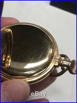 E. HOWARD SERIES VII POCKET WATCH With14K GOLD CASE-$1580 IN GOLD CONTENT @ $1500