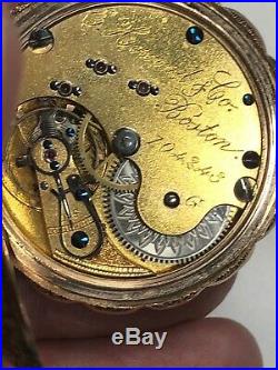 E. Howard Series VI Pocket Watch With 14k Gold Case-only 5,500 Made