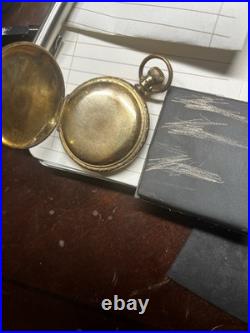 Early 1900's Seth Thomas Model 14 111282 Hand Tooled GF Male Stem Pocket Watch