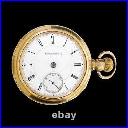 Early Peoria Watch Co. 15j Hunting Case Pocket Watch Movement #8685 circa 1888