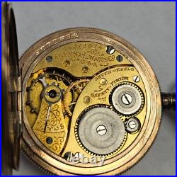 Elgin 0s 7j 1910 Grade 298 Model 2 Philadelphia 20 year GF Case 065WEB