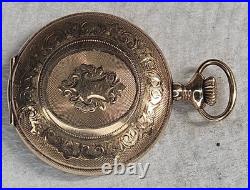 Elgin 0s 7j 20y GF Hunter Case Pocket Watch Nice