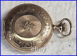 Elgin 0s 7j 20y GF Hunter Case Pocket Watch Nice