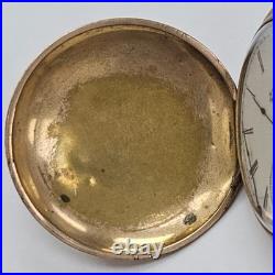 Elgin 117 Hunter 6s 7j 1895 PW Keystone Gold Fill Case Loose Hand Runs 115WEB