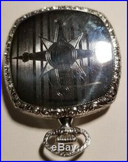 Elgin 12 size 17 jewel Fancy dial Art Deco grade 345 (1922) 14K. G. F. Case