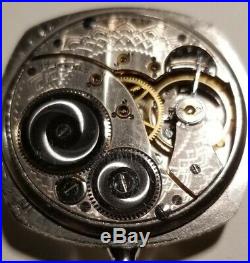 Elgin 12 size 17 jewel Fancy dial Art Deco grade 345 (1922) 14K. G. F. Case