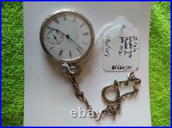 Elgin 12s Gr 314 Model 2 15j Pocket Watch 1912 Illinois Tivoli GF Case Running