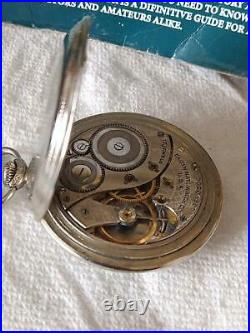 Elgin 12s Gr 345 Model 3 17j Pocket Watch 1928 Tivoli GF Top Hinged Case Runs