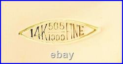 Elgin 14k Solid Gold Case Multicolor Pocket Watch Sirca 1921