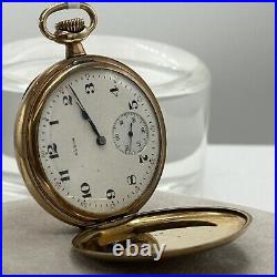 Elgin 15J Ca 1916 Hunting Case Pocket Watch