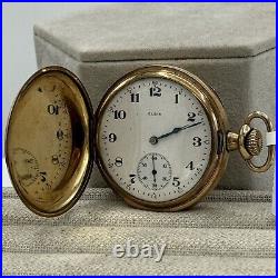 Elgin 15J Ca 1916 Hunting Case Pocket Watch