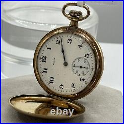 Elgin 15J Ca 1916 Hunting Case Pocket Watch