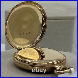 Elgin 15J Ca 1916 Hunting Case Pocket Watch