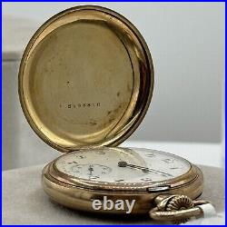 Elgin 15J Ca 1916 Hunting Case Pocket Watch