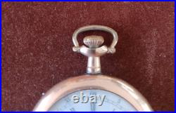 Elgin 15 Jewel Pocket Watch Fancy Multi Color Face Gold Plated Case Runs as-is