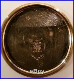 Elgin 16 size 17 Jewels grade 386 fancy dial (1915) 14K. Gold filled case