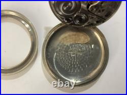 Elgin 16s 15 Jewel Pocket Watch Hunter Case Nickel