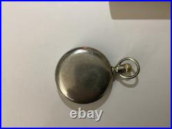 Elgin 16s 15 Jewel Pocket Watch Hunter Case Nickel