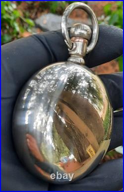 Elgin 1891 Railroad Pocket Watch. Polished no dings case