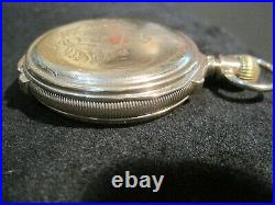 Elgin 18K Gold 1881 Doctor's Watch. Box Hinge Case