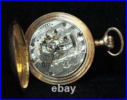 Elgin 18S FH Pocket Watch Incredible Engraved GF Case, Running & in Great Shape