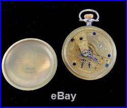 Elgin 18 Size 17 Jewel Pocket watch Fancy Dial Fancy and Case Fine Condition