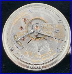 Elgin 18s 17J BW Raymond 115 Years Old Railroad Pocket Watch Near Mint