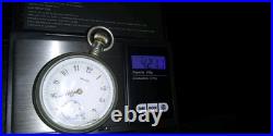 Elgin 1900 Fancy Dial Pocket Watch 18s 17j Grade 229 Rare Low Prodiction Nickel