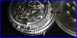 Elgin 1900 Fancy Dial Pocket Watch 18s 17j Grade 229 Rare Low Prodiction Nickel