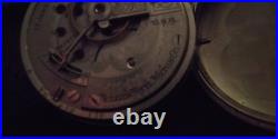 Elgin 1900 Fancy Dial Pocket Watch 18s 17j Grade 229 Rare Low Prodiction Nickel