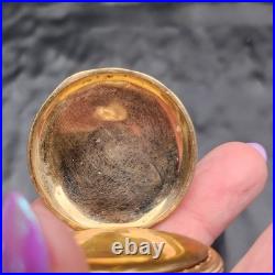 Elgin 1903 Pocket Watch 6s 7j Grade 206 GF 20Yr Ornate Hunter Case Running