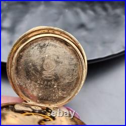 Elgin 1903 Pocket Watch 6s 7j Grade 206 GF 20Yr Ornate Hunter Case Running