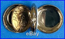 Elgin 1906, 0s, 7j, 14k Solid Gold Case, Grade 320, BEAUTIFUL RUNNING! NR