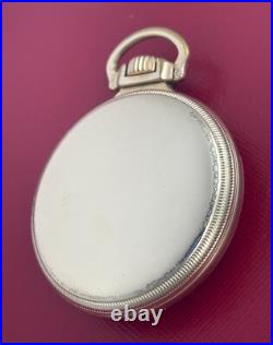 Elgin 21 Jewel B. W. Raymond Up & Down Railroad Pocket Watch with Elgin Case