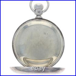 Elgin 3 Hunter Case Hunter Men's Pocket Watch Case Coin Silver 900 Manual wind