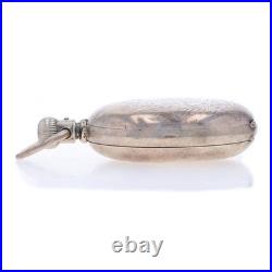 Elgin 3 Hunter Case Hunter Men's Pocket Watch Case Coin Silver 900 Manual wind