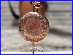 Elgin 6-Size 10K Gold-Filled Hunter Case Pocket Watch 1916 Running